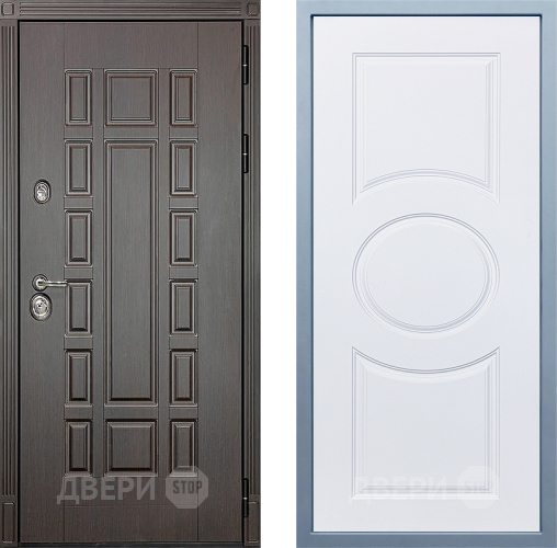 Входная металлическая Дверь Дива МД-38 М-30 Белый в Ногинск