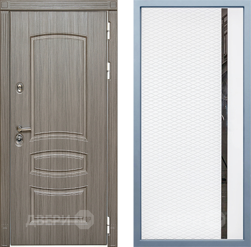 Входная металлическая Дверь Дива МД-42 МХ-47 Белый матовый в Ногинск