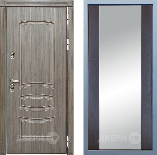 Входная металлическая Дверь Дива МД-42 Д-15 Зеркало Венге в Ногинск