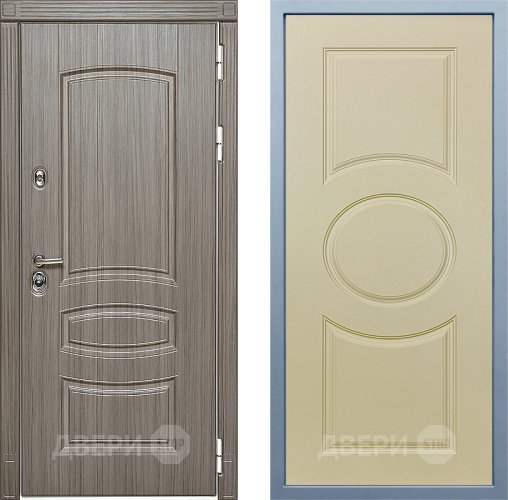 Входная металлическая Дверь Дива МД-42 Д-8 Шампань в Ногинск