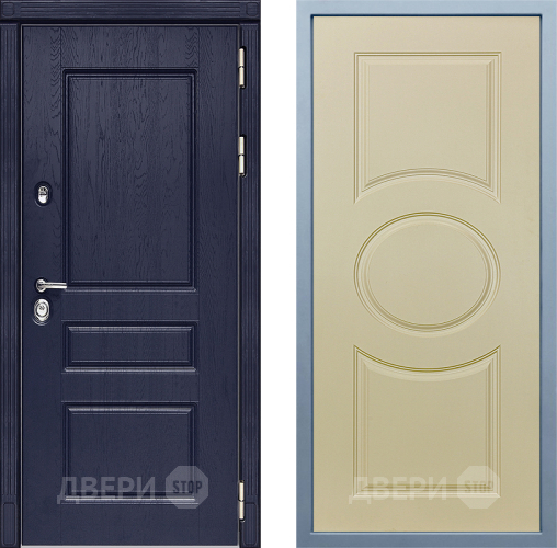 Входная металлическая Дверь Дива МД-45 Д-8 Шампань в Ногинск