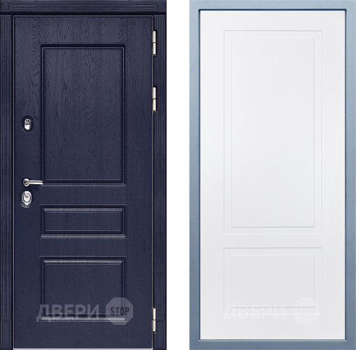 Входная металлическая Дверь Дива МД-45 Н-7 Белый в Ногинск