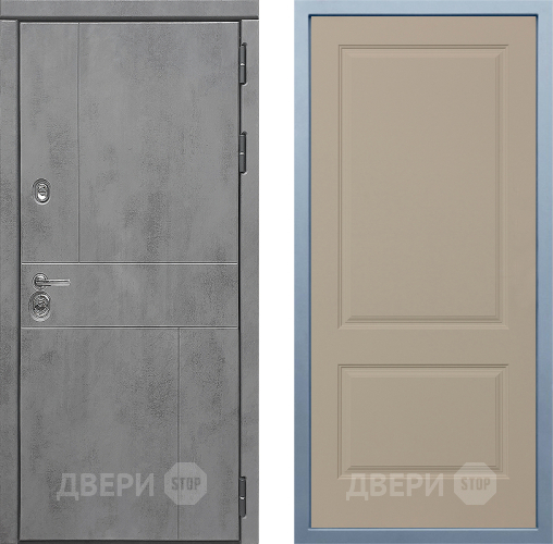 Входная металлическая Дверь Дива МД-48 Д-7 Шампань в Ногинск