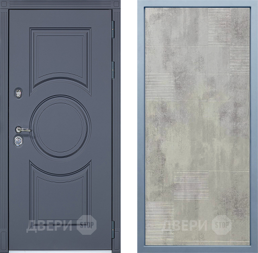 Дверь Дива МХ-30 STR Д-4 Бетон темный в Ногинск