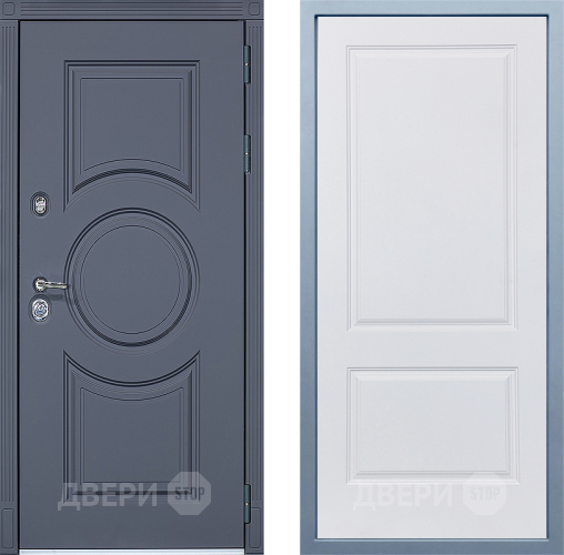 Дверь Дива МХ-30 STR Д-7 Белый в Ногинск