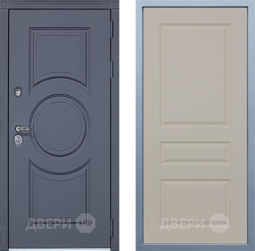 Входная металлическая Дверь Дива МХ-30 STR Д-13 Шампань в Ногинск