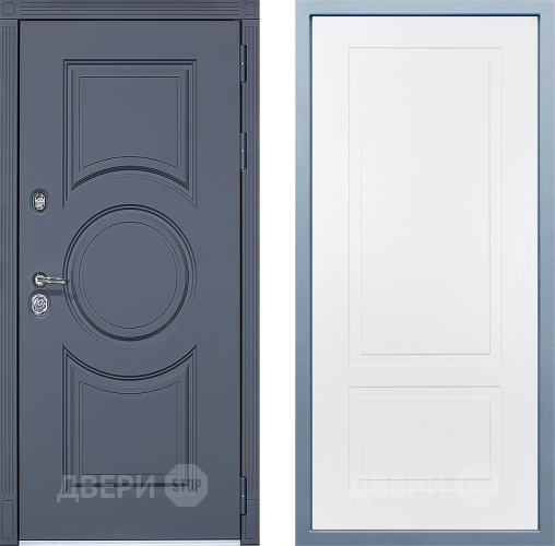 Дверь Дива МХ-30 STR Н-7 Белый в Ногинск