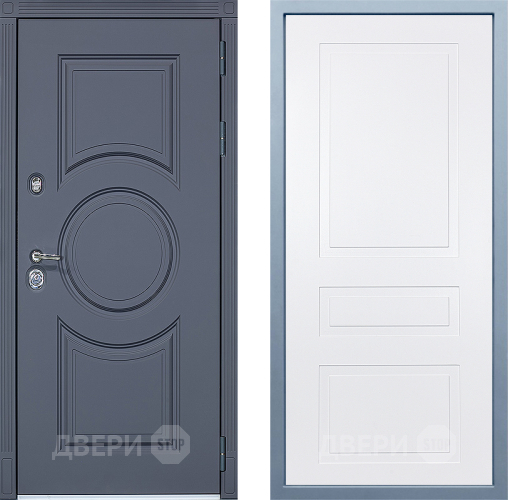 Дверь Дива МХ-30 STR Н-13 Белый в Ногинск