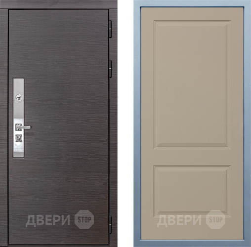 Входная металлическая Дверь Дива МХ-39 STR Д-7 Шампань в Ногинск