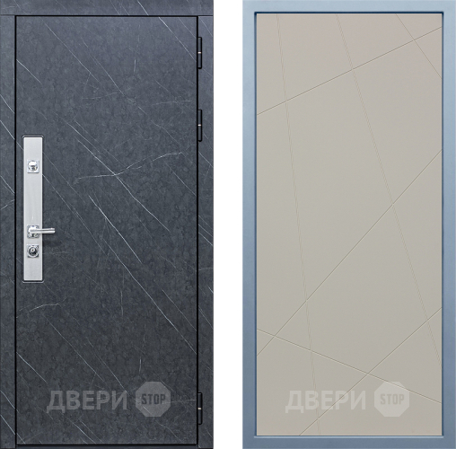 Входная металлическая Дверь Дива МХ-26 STR Д-11 Шампань в Ногинск