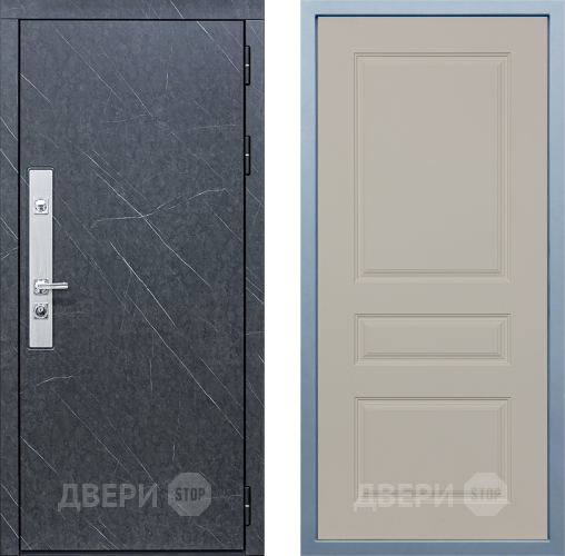 Входная металлическая Дверь Дива МХ-26 STR Д-13 Шампань в Ногинск