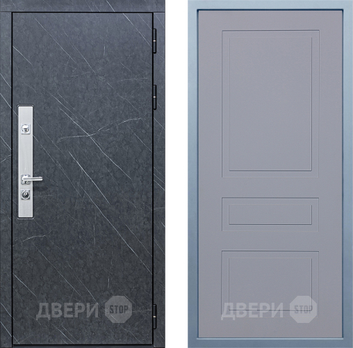 Входная металлическая Дверь Дива МХ-26 STR Н-13 Силк Маус в Ногинск