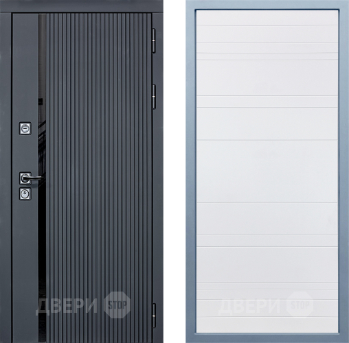 Входная металлическая Дверь Дива МХ-46 STR Д-5 Белый в Ногинск