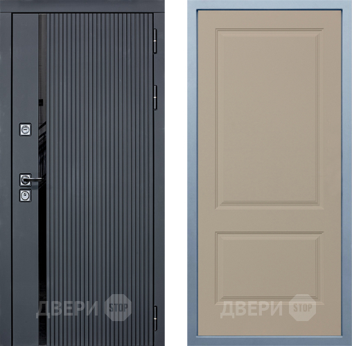 Входная металлическая Дверь Дива МХ-46 STR Д-7 Шампань в Ногинск
