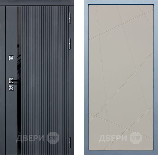 Входная металлическая Дверь Дива МХ-46 STR Д-11 Шампань в Ногинск