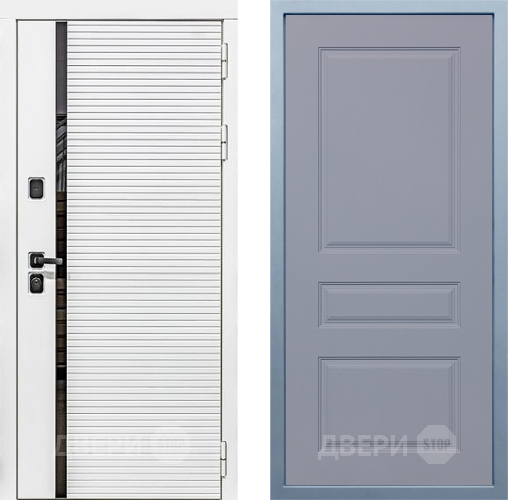 Дверь Дива МХ-45 Белая STR Д-13 Силк Маус в Ногинск