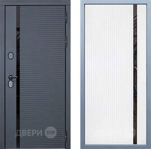 Дверь Дива МХ-45 STR МХ-46 Белый матовый в Ногинск