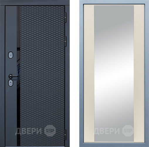 Дверь Дива МХ-47 STR Д-15 Зеркало Шампань в Ногинск