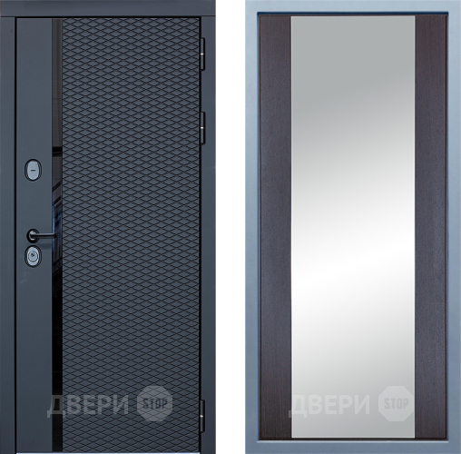 Дверь Дива МХ-47 STR Д-15 Зеркало Венге в Ногинск