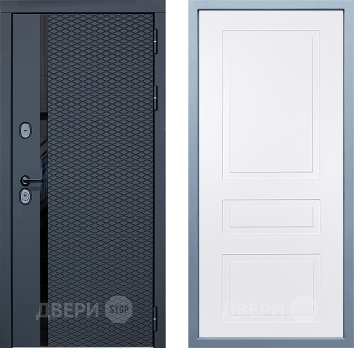 Входная металлическая Дверь Дива МХ-47 STR Н-13 Белый в Ногинск