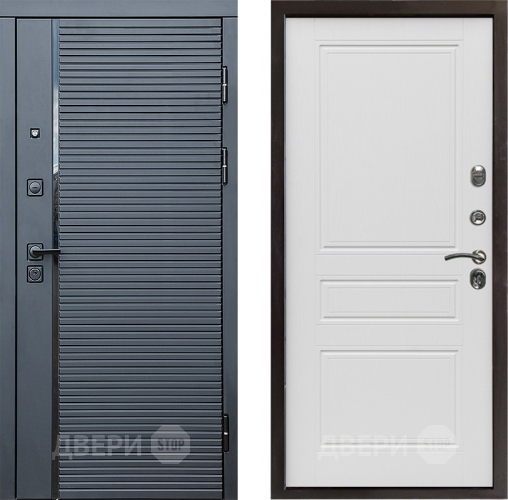 Дверь Престиж Черная Линия Классика Лиственница белая в Ногинск