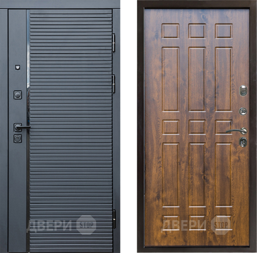 Дверь Престиж Черная Линия Спарта Дуб в Ногинск