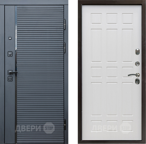 Дверь Престиж Черная Линия Спарта Лиственница белая в Ногинск