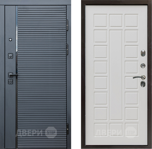 Входная металлическая Дверь Престиж Черная Линия Престиж Бежевый мат в Ногинск