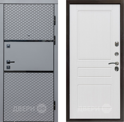 Дверь Престиж Ромб Классика Белое дерево в Ногинск