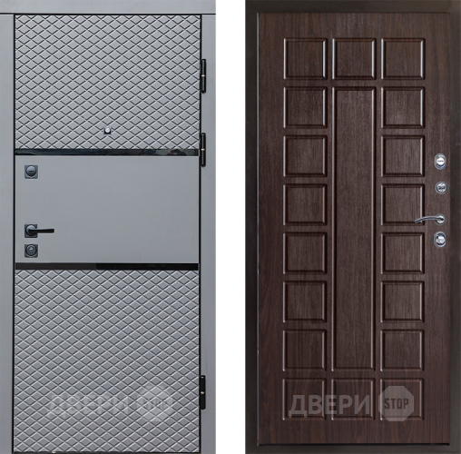Входная металлическая Дверь Престиж Ромб Престиж Венге в Ногинск