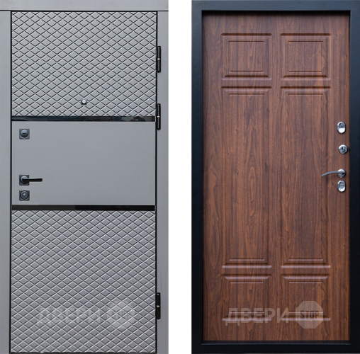 Дверь Престиж Ромб Премиум Орех темный в Ногинск