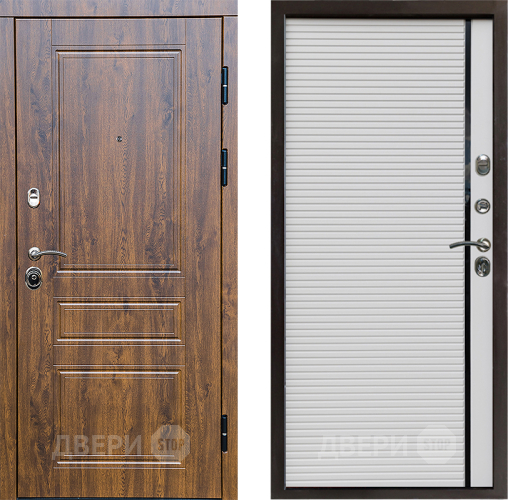 Входная металлическая Дверь Престиж Классика Дуб Porte Белый в Ногинск