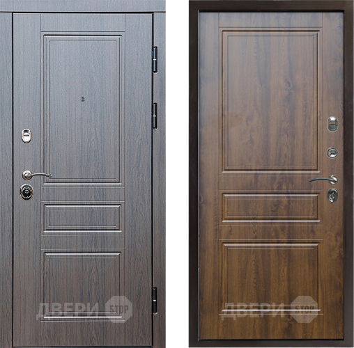 Входная металлическая Дверь Престиж Классика Венге Классика Дуб в Ногинск