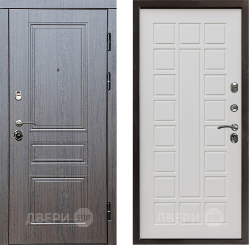 Входная металлическая Дверь Престиж Классика Венге Престиж Бежевый мат в Ногинск