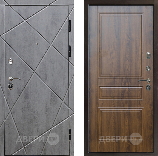 Входная металлическая Дверь Престиж Лучи Классика Дуб в Ногинск