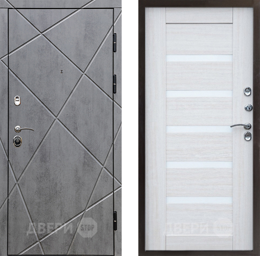 Дверь Престиж Лучи Царга Лиственница белая в Ногинск