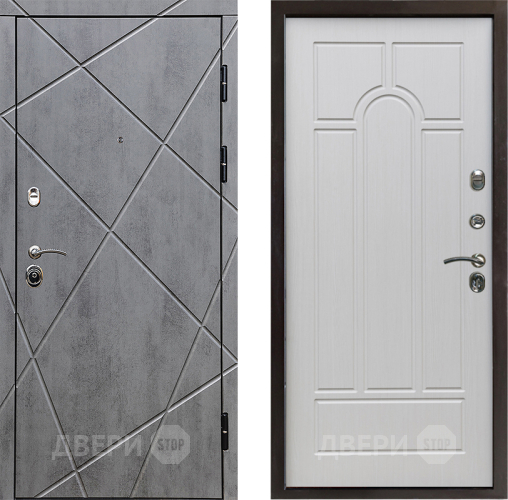 Дверь Престиж Лучи Арка Лиственница белая в Ногинск