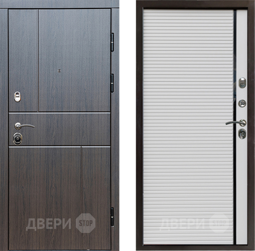 Входная металлическая Дверь Престиж Горизонт Венге Porte Белый в Ногинск