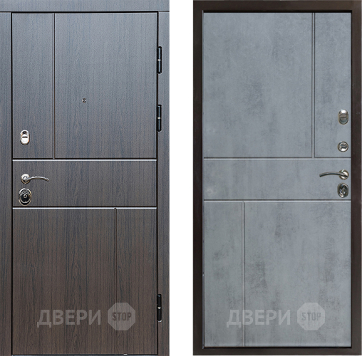 Входная металлическая Дверь Престиж Горизонт Венге Горизонт Бетон темный в Ногинск