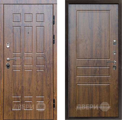 Входная металлическая Дверь Престиж Стандарт Классика Дуб в Ногинск