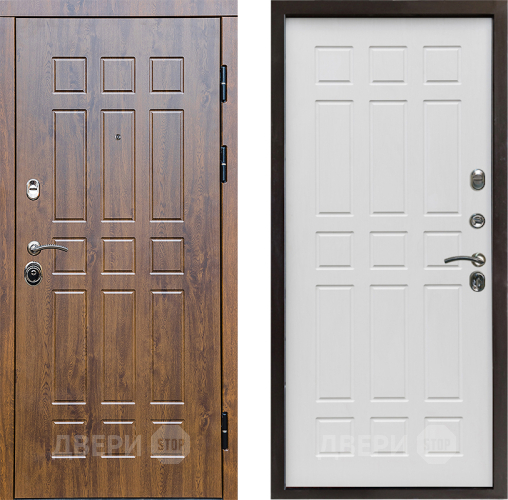 Входная металлическая Дверь Престиж Стандарт Спарта Белое дерево в Ногинск