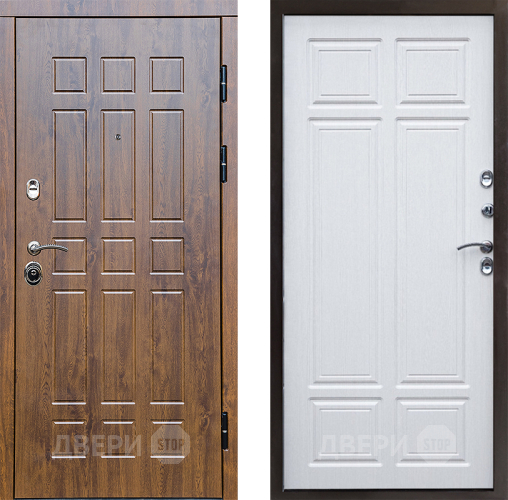 Входная металлическая Дверь Престиж Стандарт Премиум Лиственница белая в Ногинск