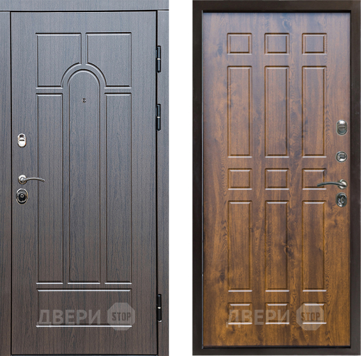 Входная металлическая Дверь Престиж Арка Спарта Дуб в Ногинск