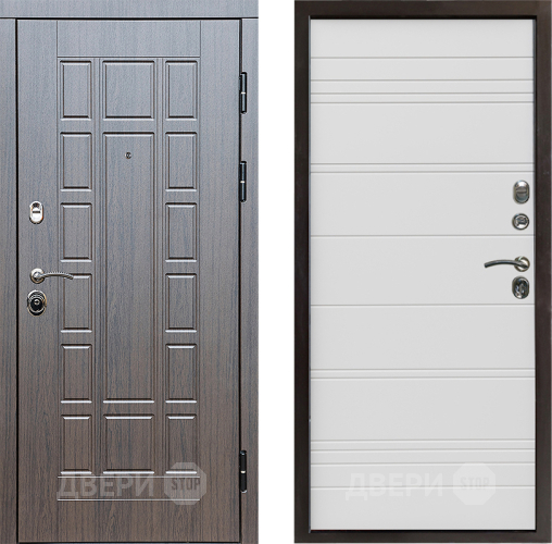 Входная металлическая Дверь Престиж Престиж Line Белый в Ногинск