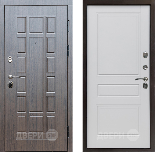 Входная металлическая Дверь Престиж Престиж Классика Белый матовый в Ногинск