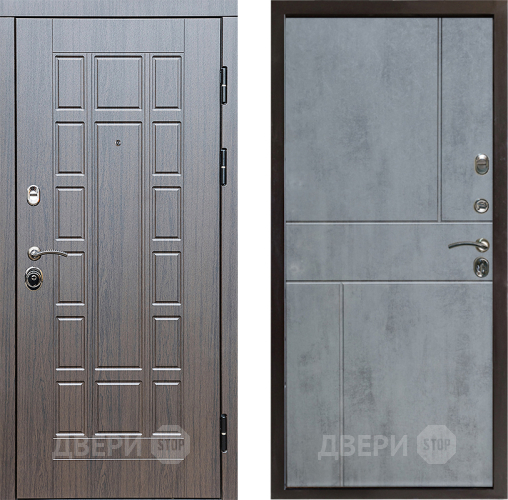 Входная металлическая Дверь Престиж Престиж Горизонт Бетон темный в Ногинск