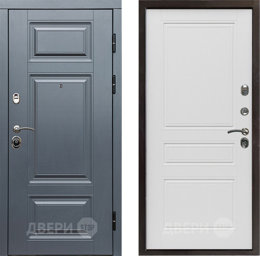 Входная металлическая Дверь Престиж Премиум Классика Лиственница белая в Ногинск