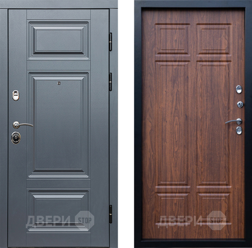 Входная металлическая Дверь Престиж Премиум Премиум Орех темный в Ногинск