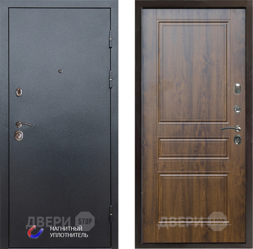 Входная металлическая Дверь Престиж Графит Классика Дуб в Ногинск