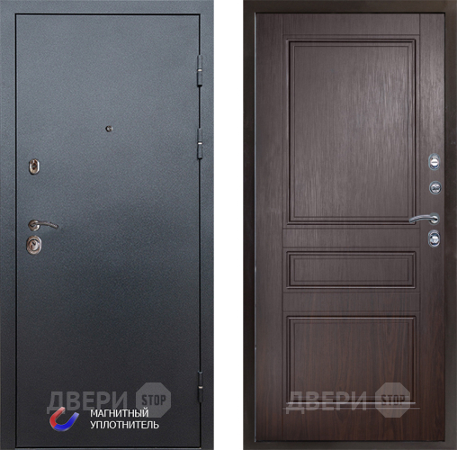 Входная металлическая Дверь Престиж Графит Классика Венге в Ногинск